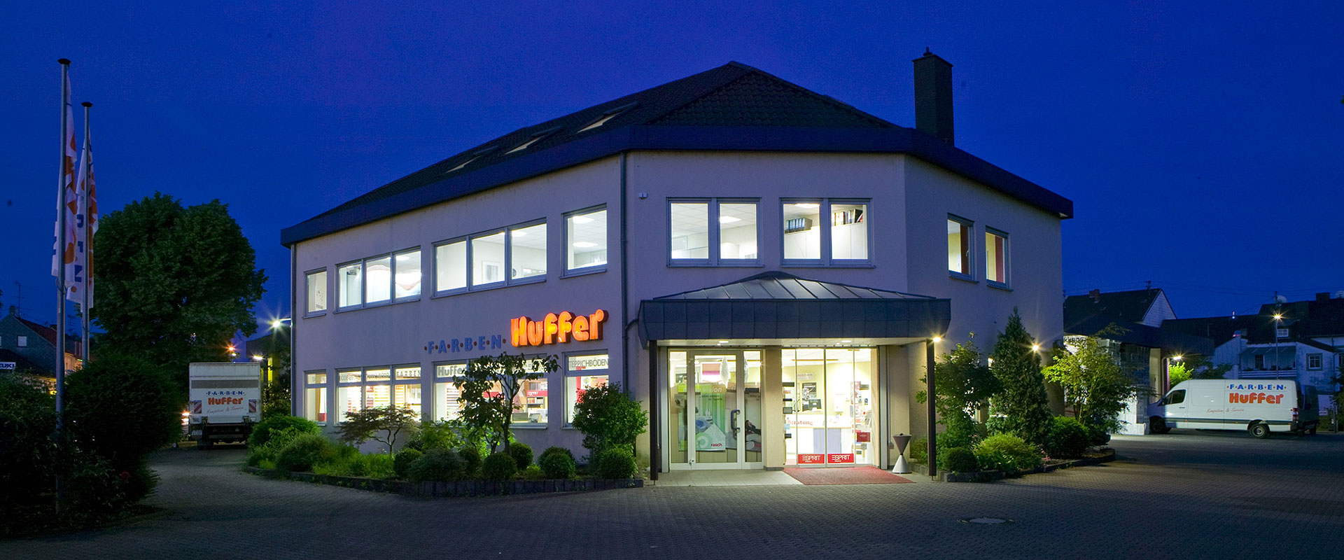 Huffer Farben GmbH • Farben, Tapeten, Bodenbeläge in Saarlouis, Saarbrücken, St. Wendel im Saarland.